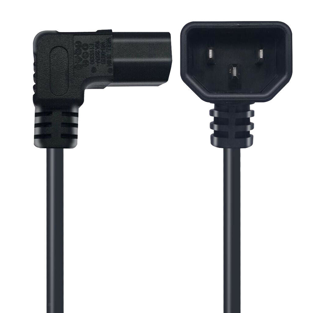 1.5m IEC 320 C13 to C14 AC Power Extension Cord Cable for PC Scanner PDU UPS