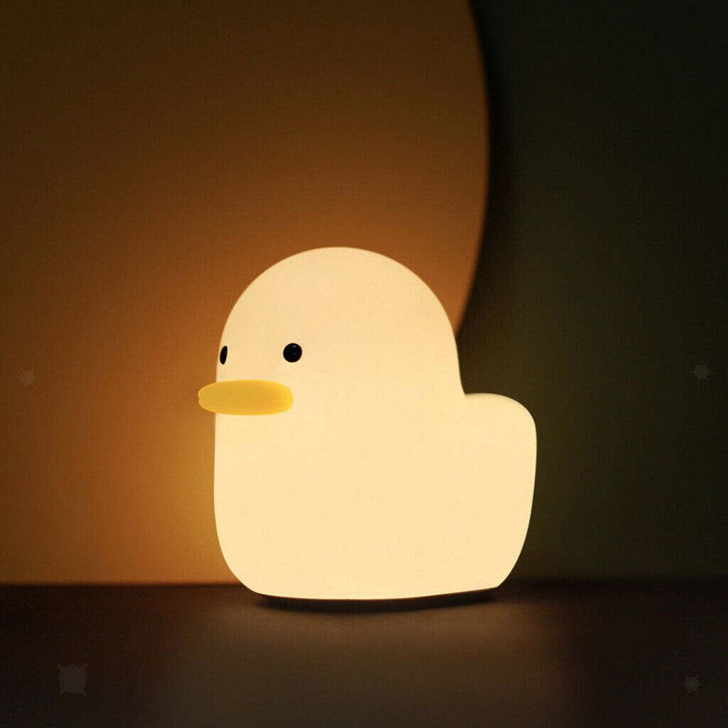 Duck Night Light Touch Sensor Children Baby Nursery Bedside Tabletop Lamp