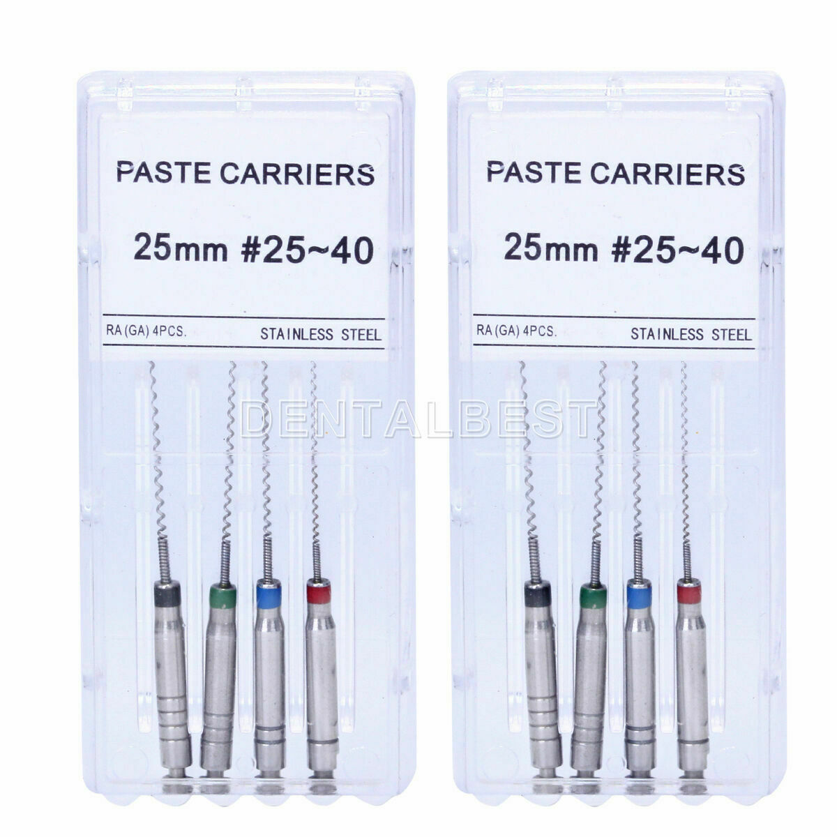 10Box Rotary Paste Carriers Engine Rotary For Low Speed Handpiece 25mm 25#-40#