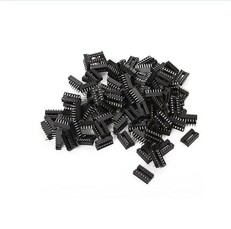 20X 14 Pin DIP IC Sockets Adaptor Solder Type Socket 2.54mm Fa.l8