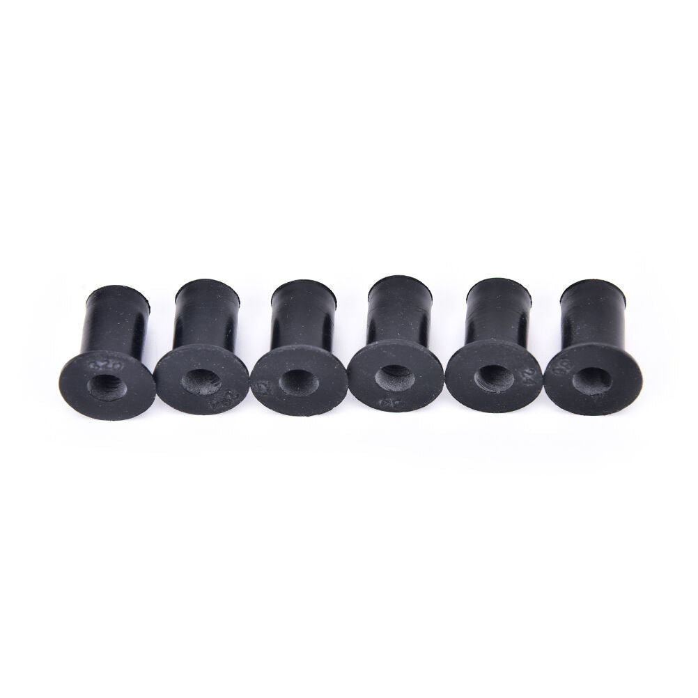 6pcs M5 rubber grommet well nuts blind fastener windscreen kayak accessori.l8