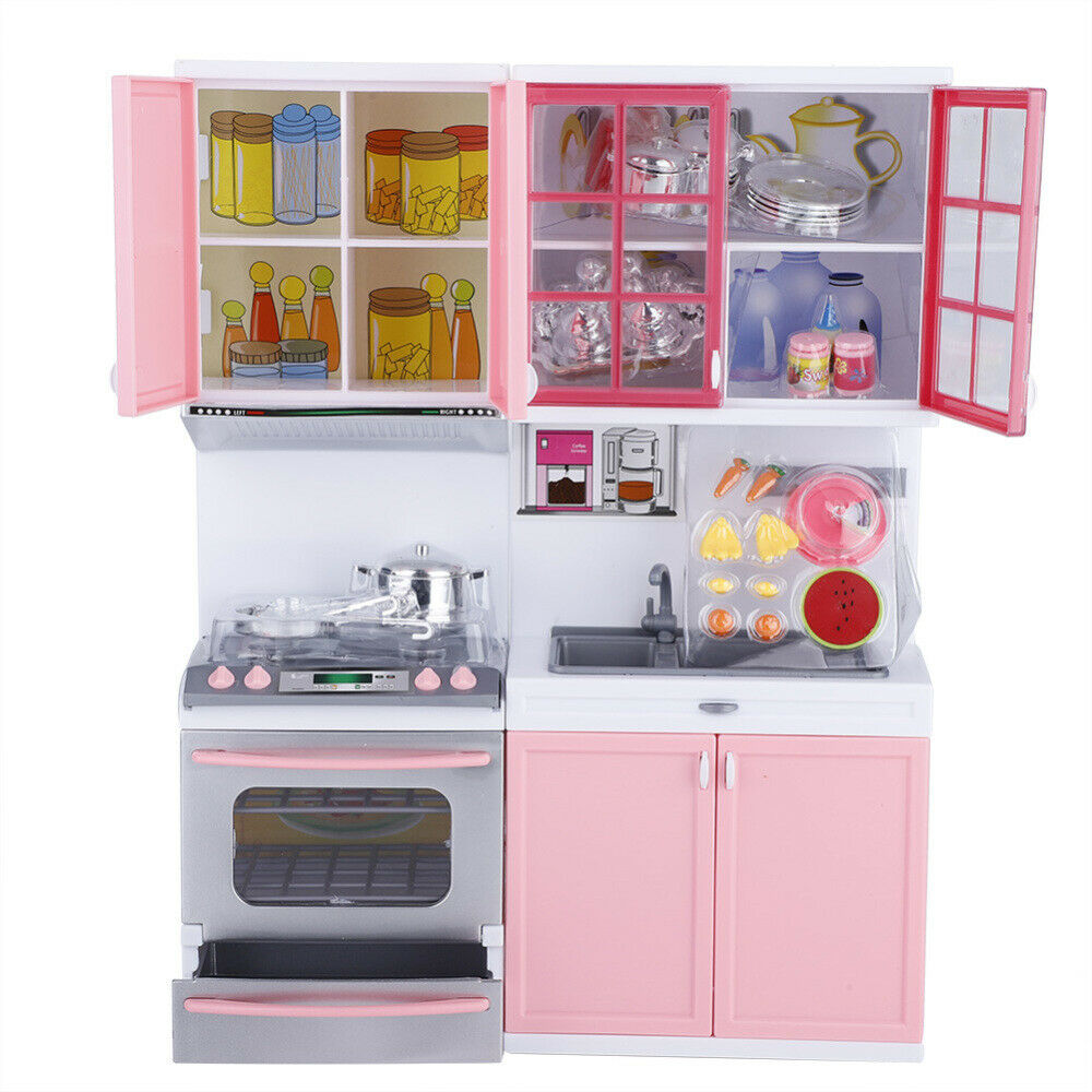 Kitchen Playset Play For Kids Pretend Play Toys Toddler Kitchenware Cooking Set