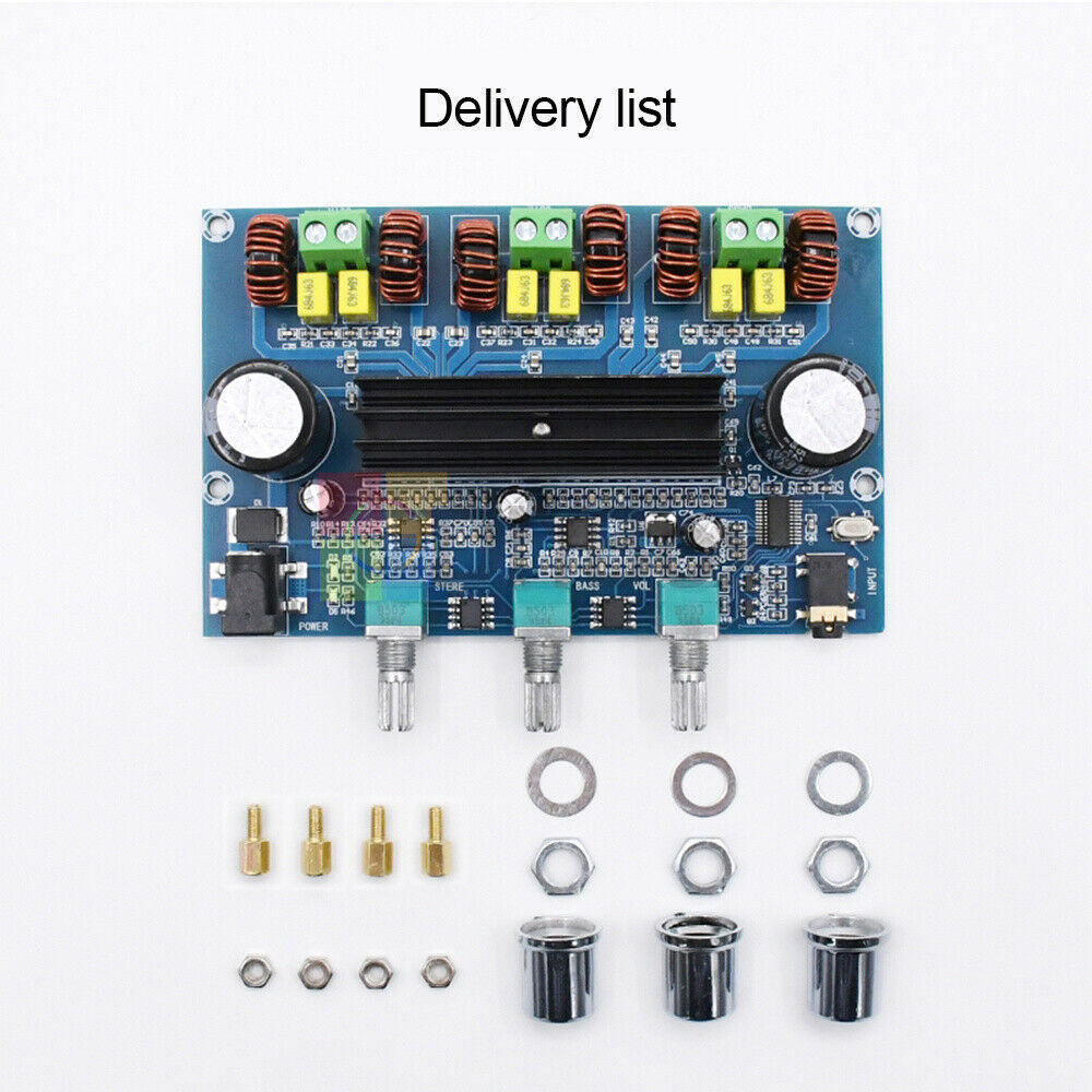 Amplifier Board TPA3116D2 50Wx2+100W 2.1 CH Bluetooth Digital Subwoofer Power