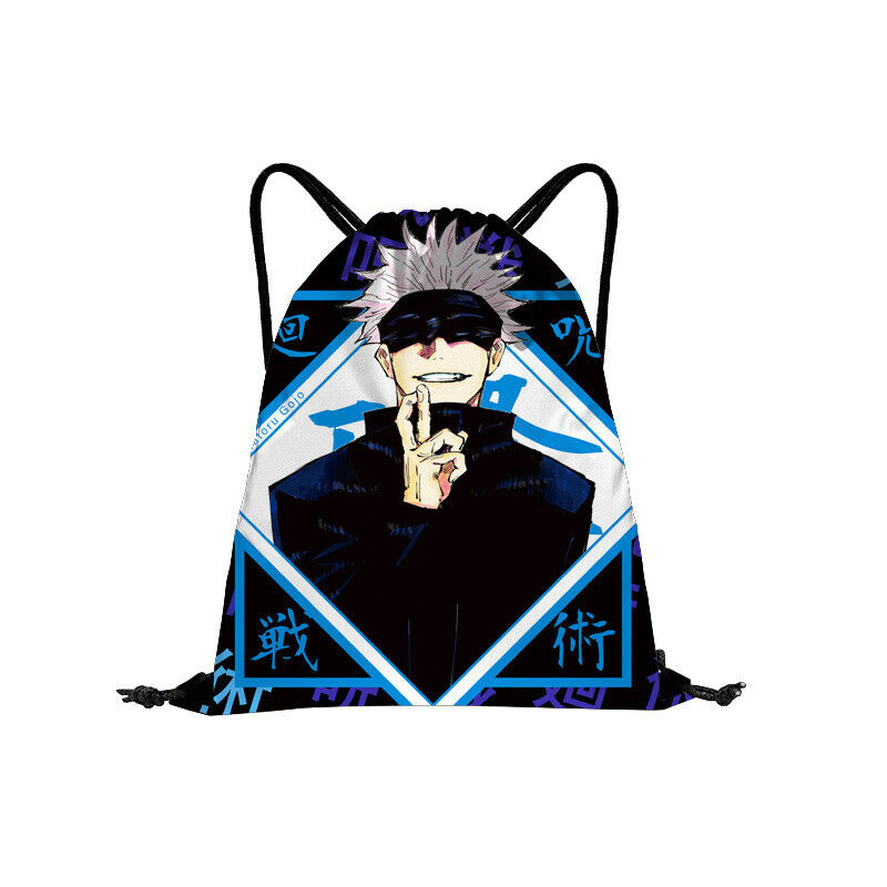 Jujutsu Kaisen Gojo Satoru Drawstring Bag Shoulders bag Handbag Birthday Gift
