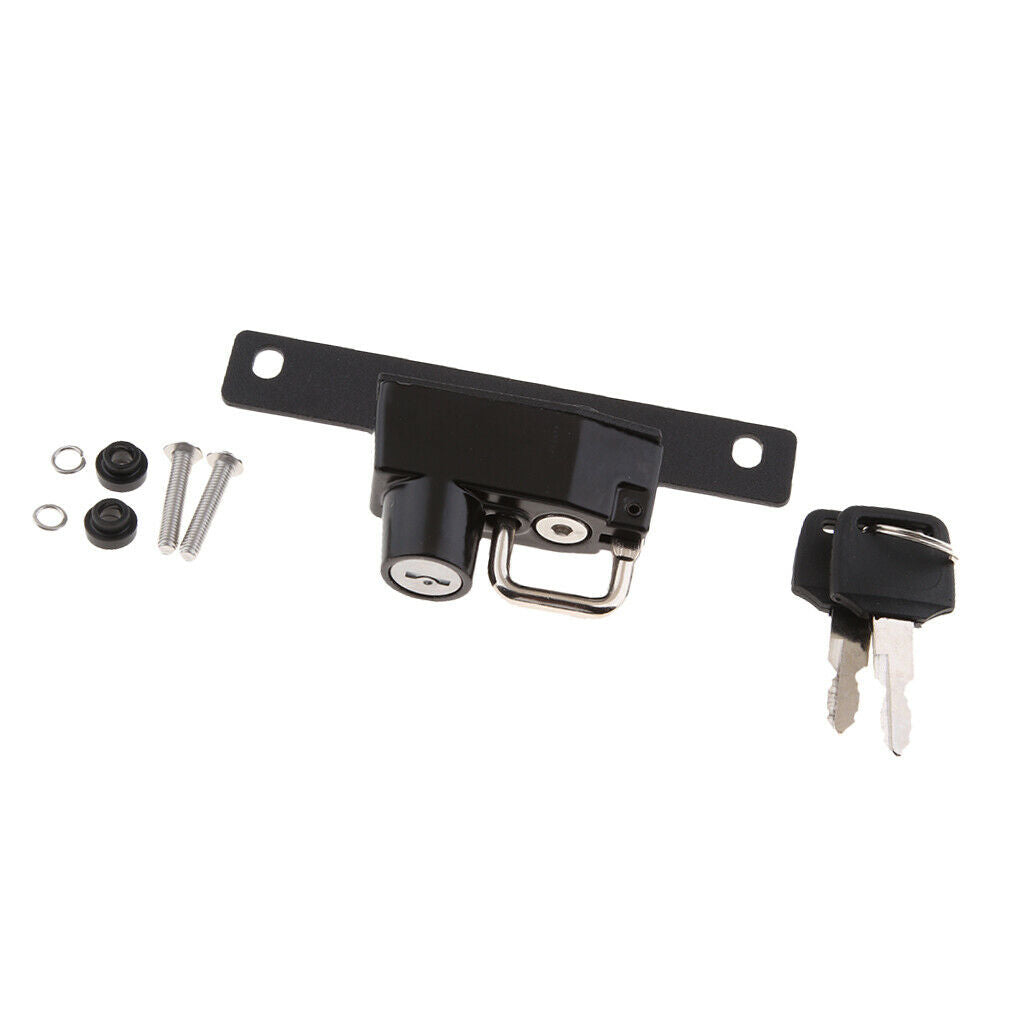 Motorcycle Left Helmet Security Lock with Keys for BMW R Nine T 2014-2016