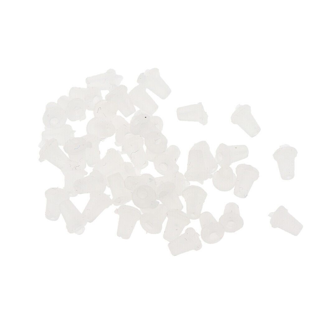 50 Pcs Carp Rig  Stop Fishing Hook Stopper Clutch Stopper