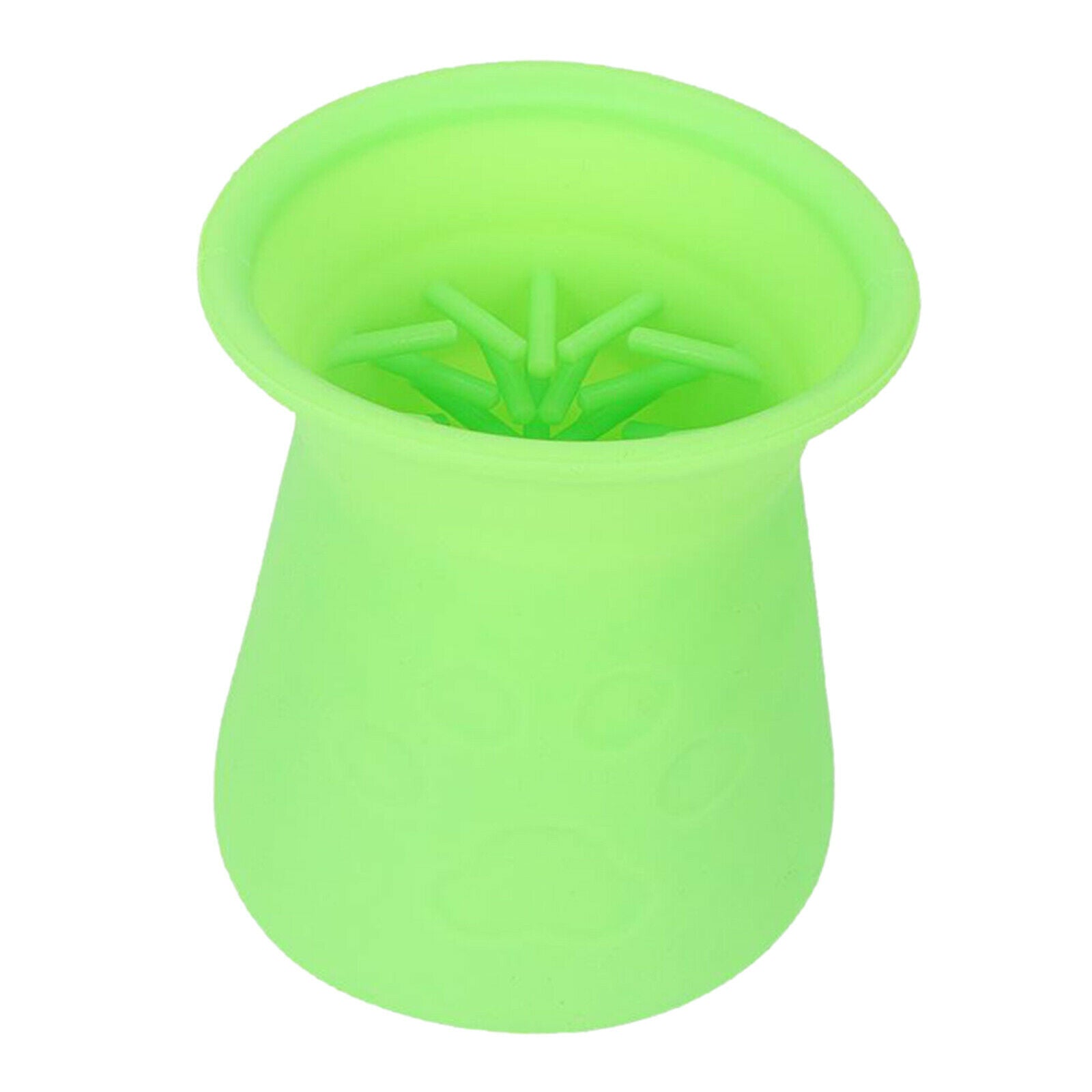 Dog Paw Cleaner Soft Silicone Puppy Cats  Paw Washer Foot Clean Cup Green