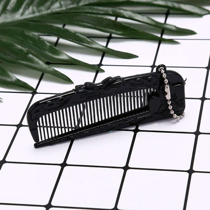 portable hair comb brush heychain foldable massage comb anti-stati chair c.l8
