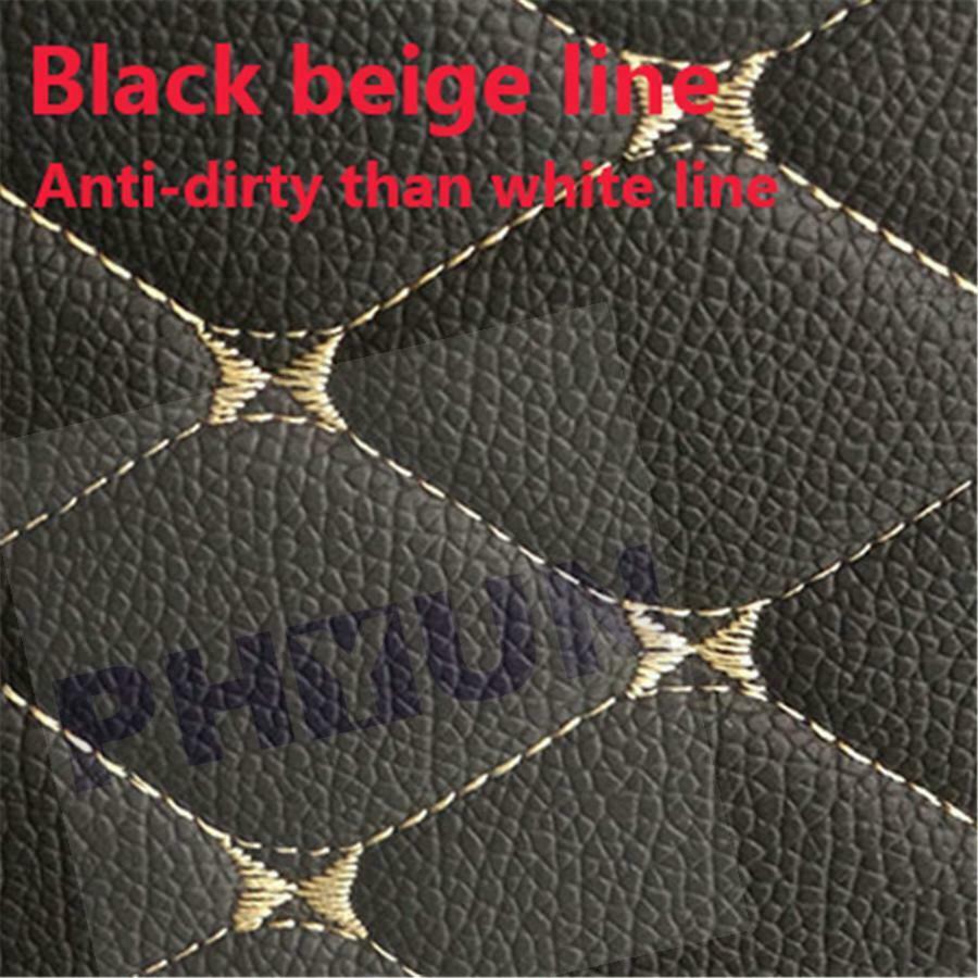 4pcs PU Leather  Car Floor Mats Front Rear Liner Weather Set Car Accessories