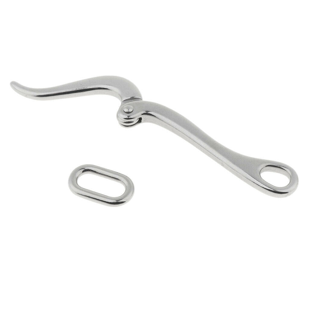 4Pcs Pelican Hooks Shackle 316 Buckle Fasteners Marine Accessories for Boats