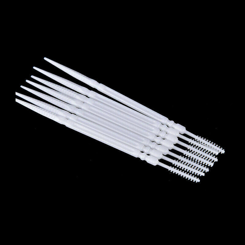 1100 Pcs Plastic Dental Picks Orals Hygiene Interdental CL Brush Tooth 2020 G4K4