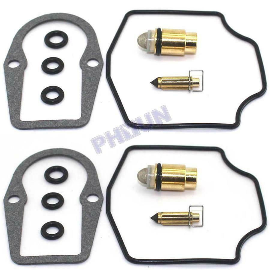 2 Sets For Yamaha XT550 XT600 TT600 Carburetor Repair Kit Carb Rebuild Kit