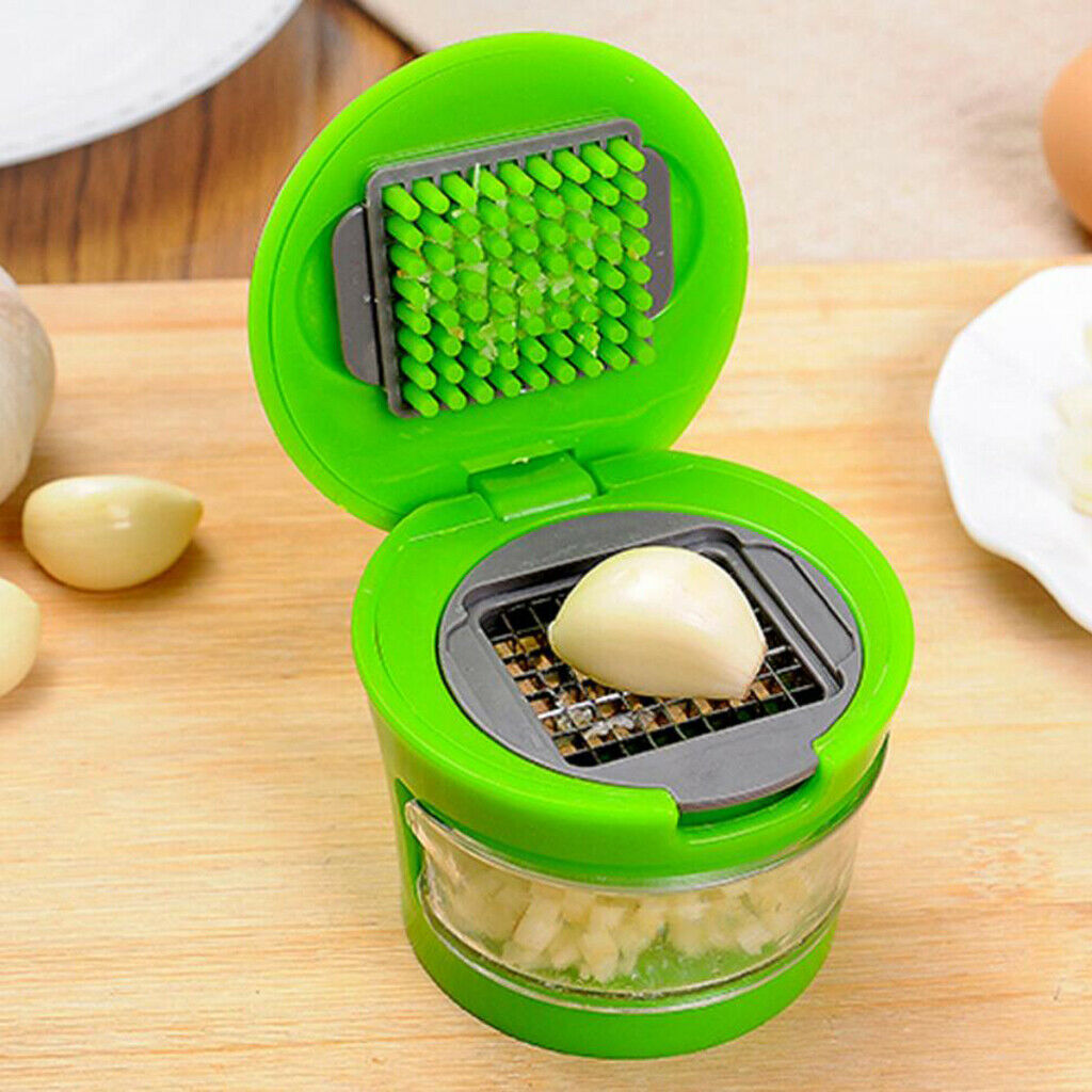 Manual Garlic Press Ginger Onion Crusher Mincer Squeezer Easy to Clean
