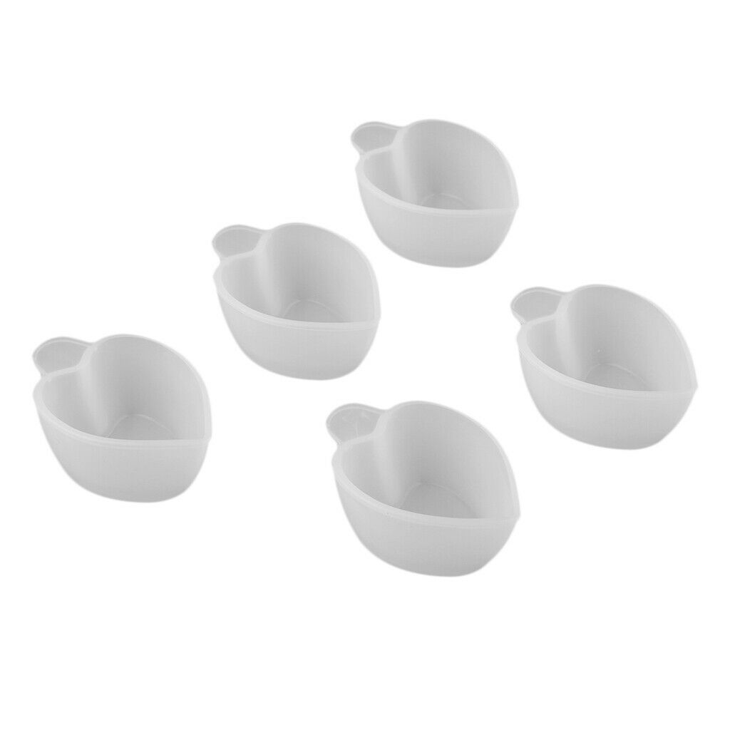5x Silicone Dispensing Mixing Cup Reusable Glue Handmade Casting Tools