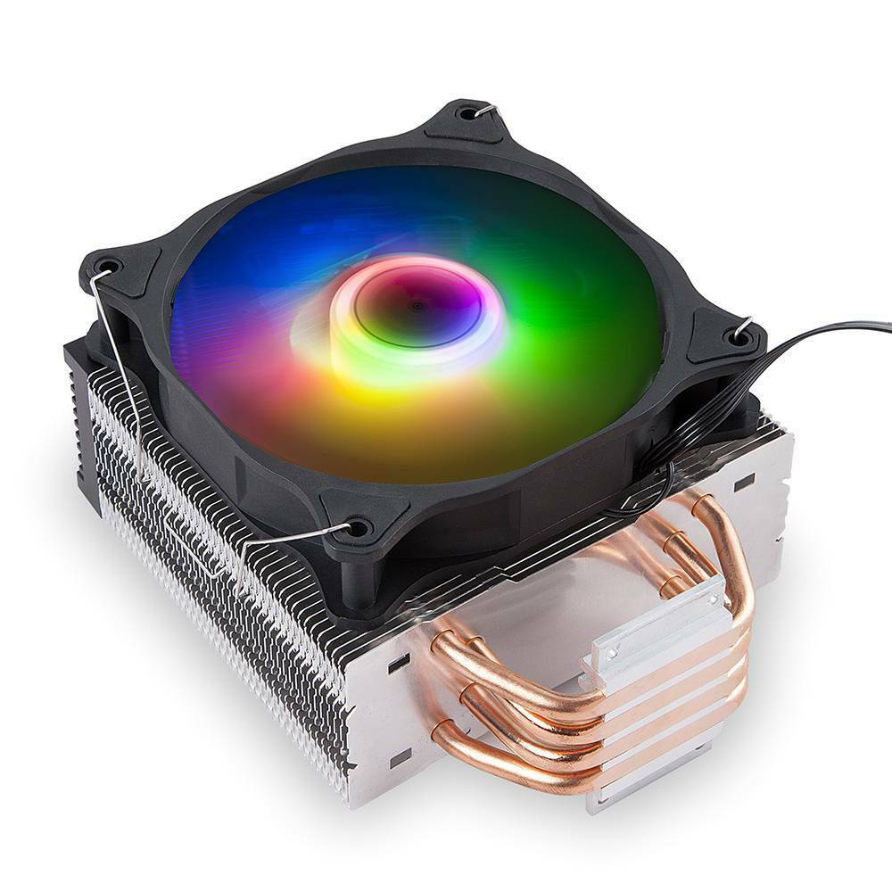 LED 4Pin Hot CPU Cooling Cooler Fan Heatsink For Intel:775/115X AMD:AM4/AM3/AM2!