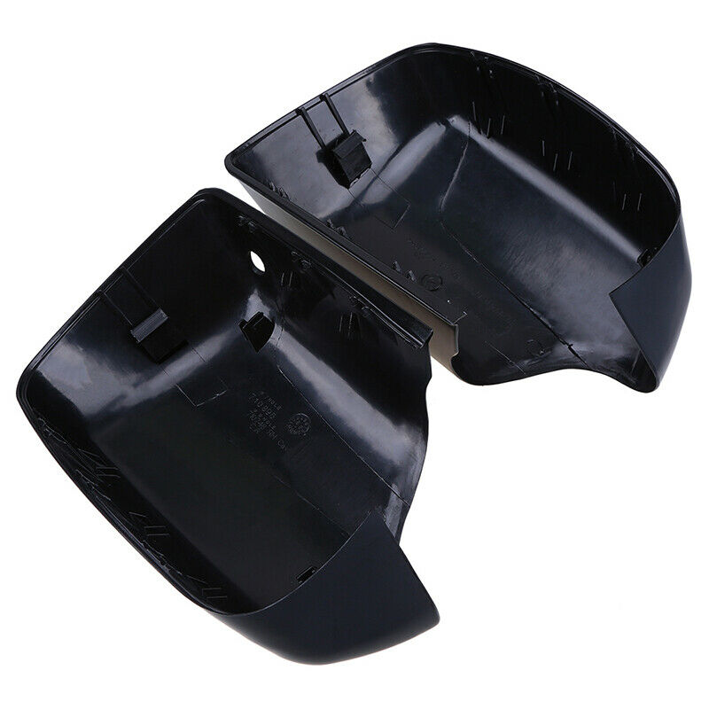 2PCS Matte black Rear ViewÂ Mirror Covers Left,Right FitÂ for BMW X5 E53 1999-2006