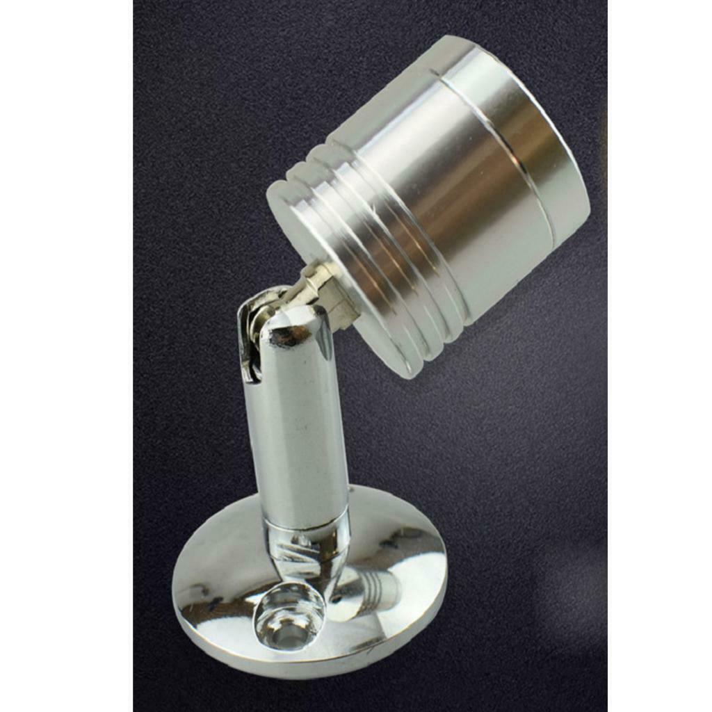12VDC Mini Spotlight Jewelry Showcase Display Lighting Lamp Warm White 3000K
