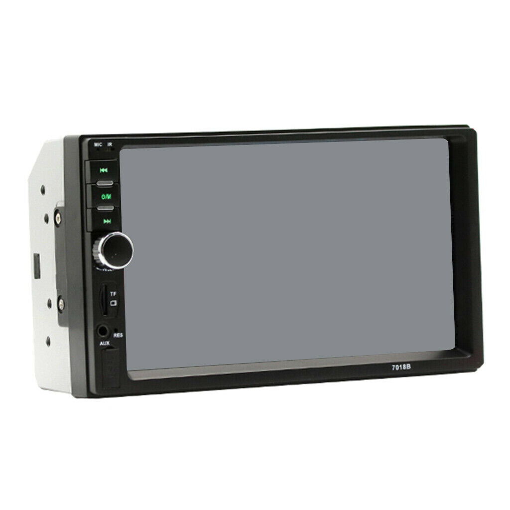 2 Din 7'' Touch Screen Car MP5+ 12 LED Rear View Camera Parking Night Vision