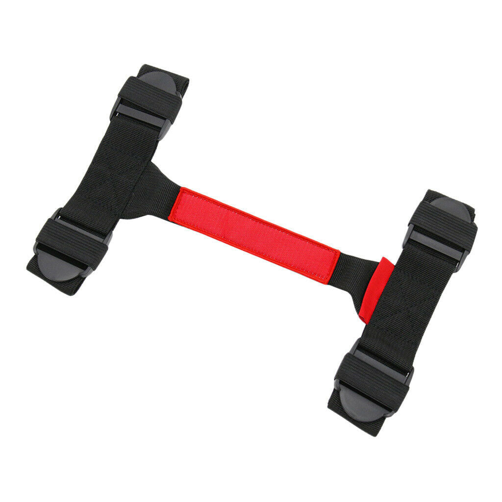 Motorcycle Side Aluminum Box Handle Strap Rope for BMW R1200GS F800GS Red
