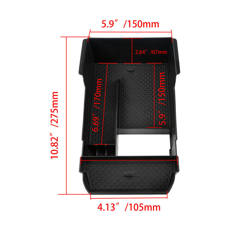 For Mazda CX-30 2020-2021 Car Armrest Center Console Storage Box Organizer Tray