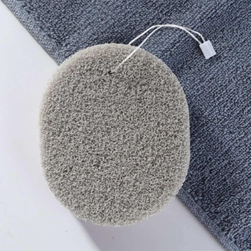 Set Of 2 Soft Powder Puff Make Up Cosmetic Facial Cleansing Exfoliating Sponge