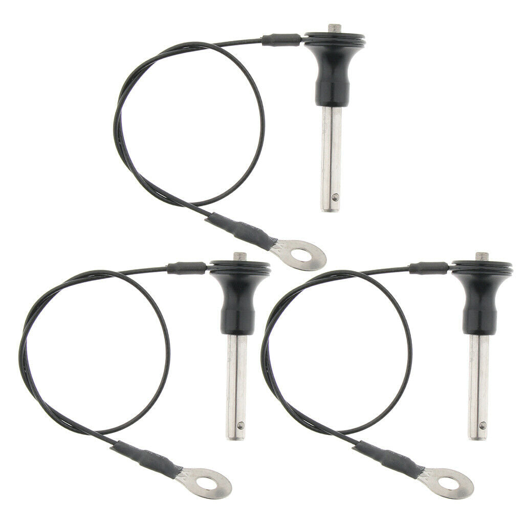 Lots 3 Quick Release Ball Lock Pins Push Button Quick Pin Release Ball 45mm