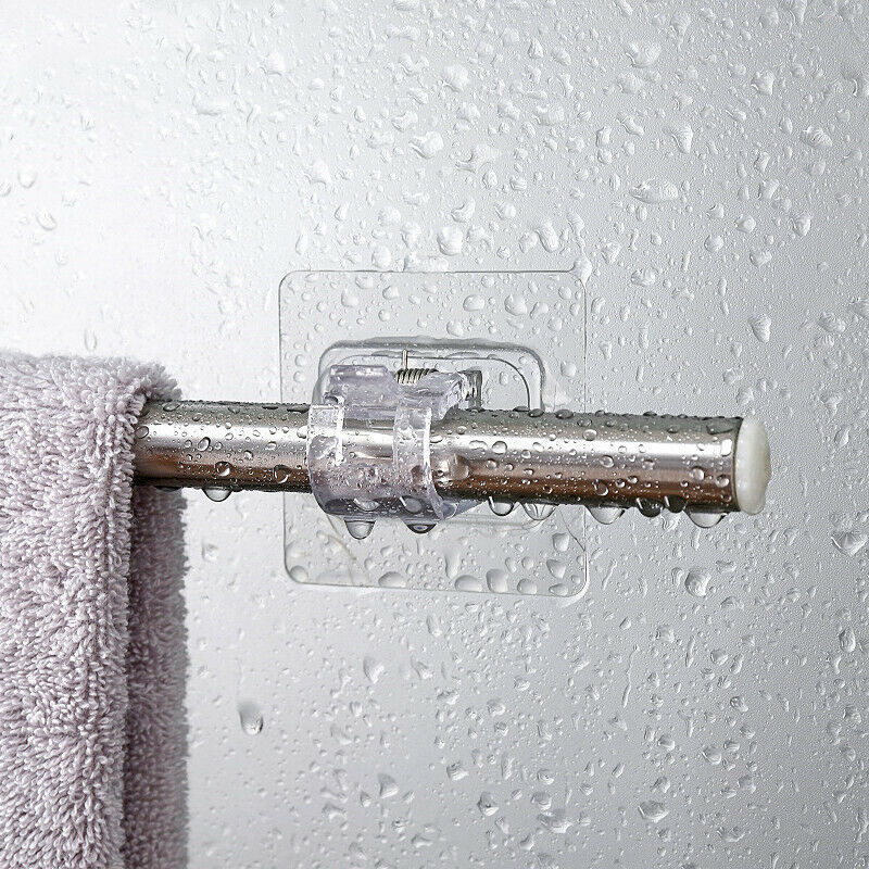 2pcs new powerful curtain rod hanger shower curtain rod hanger load-bearing