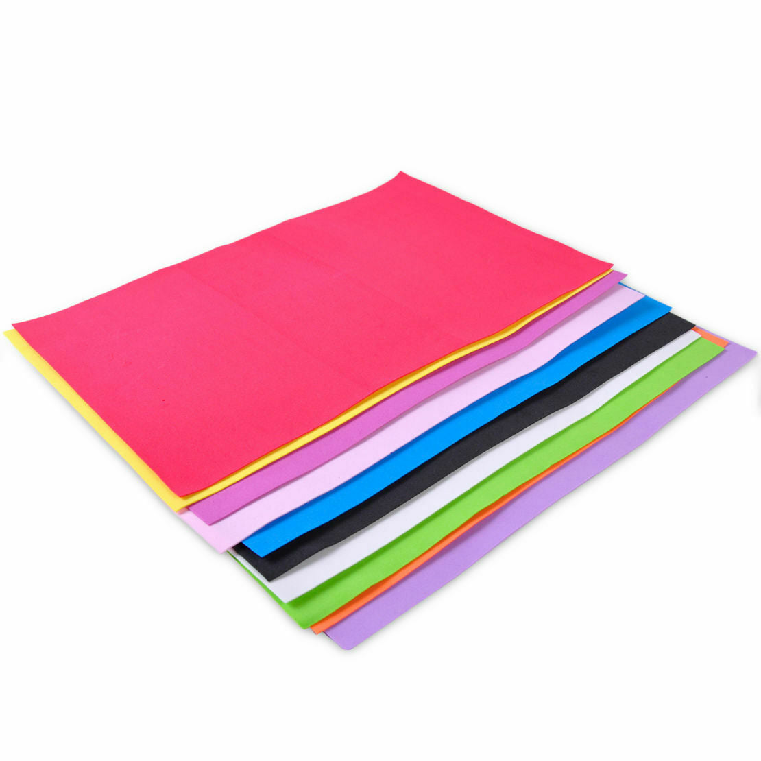 10pcs DIY Foam Sheets A4 Handmade Paper Fun Funky Children Kids Hand Craft