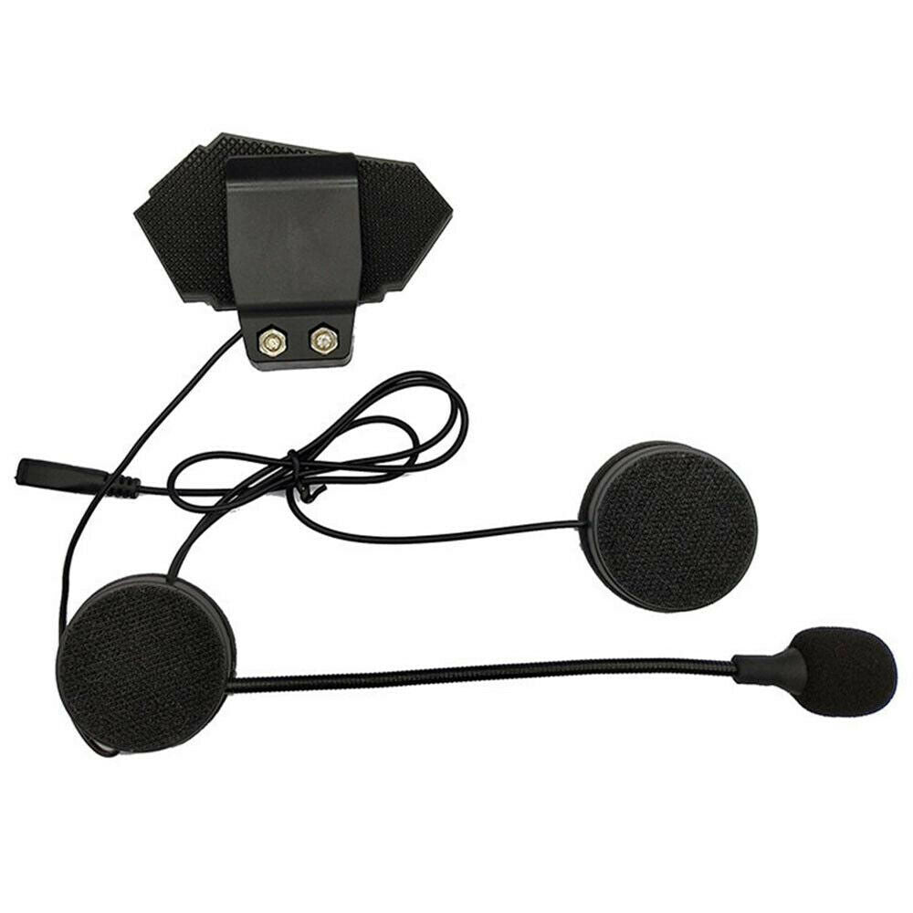 BT12 Motorcycle Helmet Headset Intercom Hands-free Microphone Earphone Bluetooth