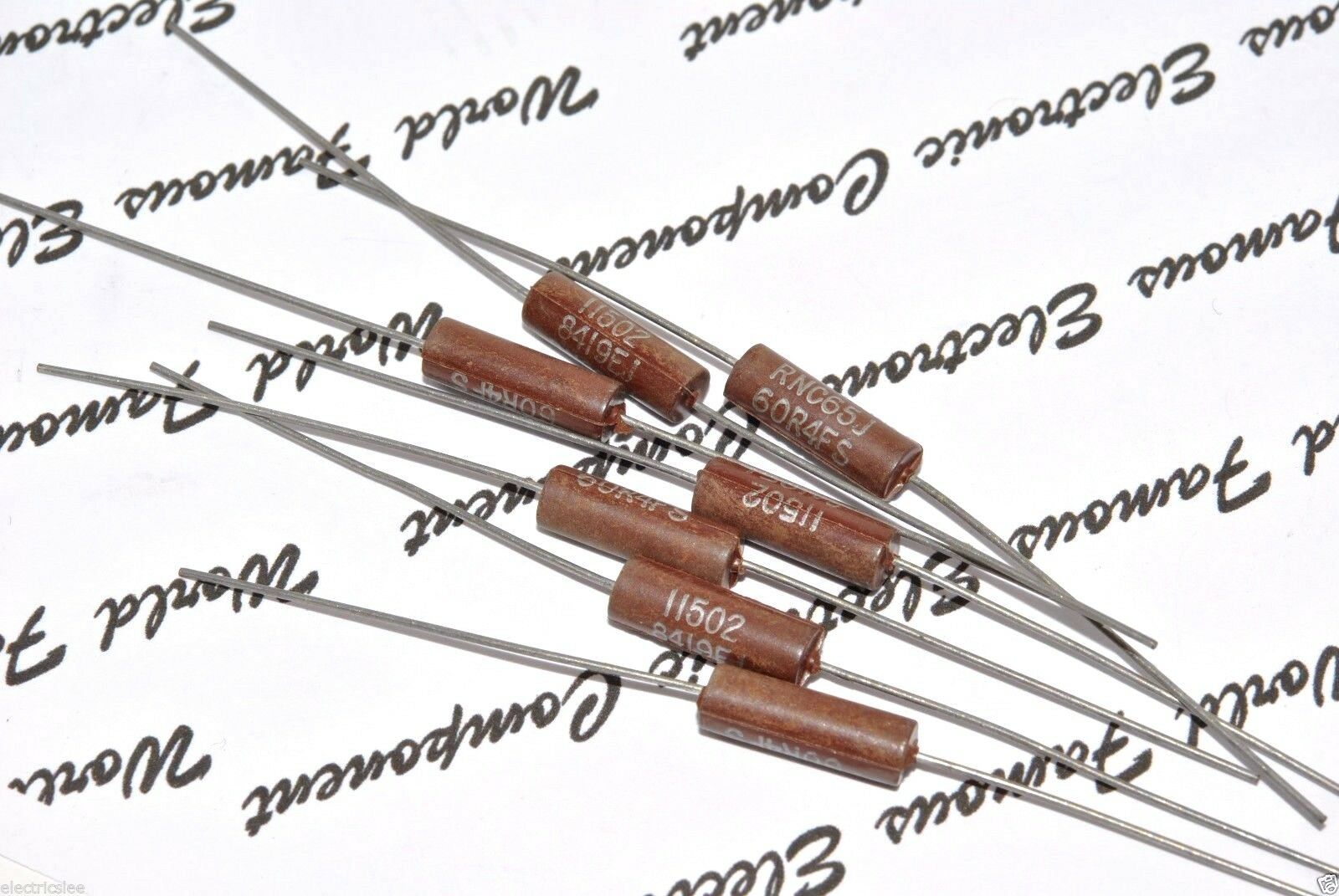 2pcs - TRW/IRC RN65C 866R (866 ohm) 1% MIL Fixed Resistor / WIDERSTÄNDE
