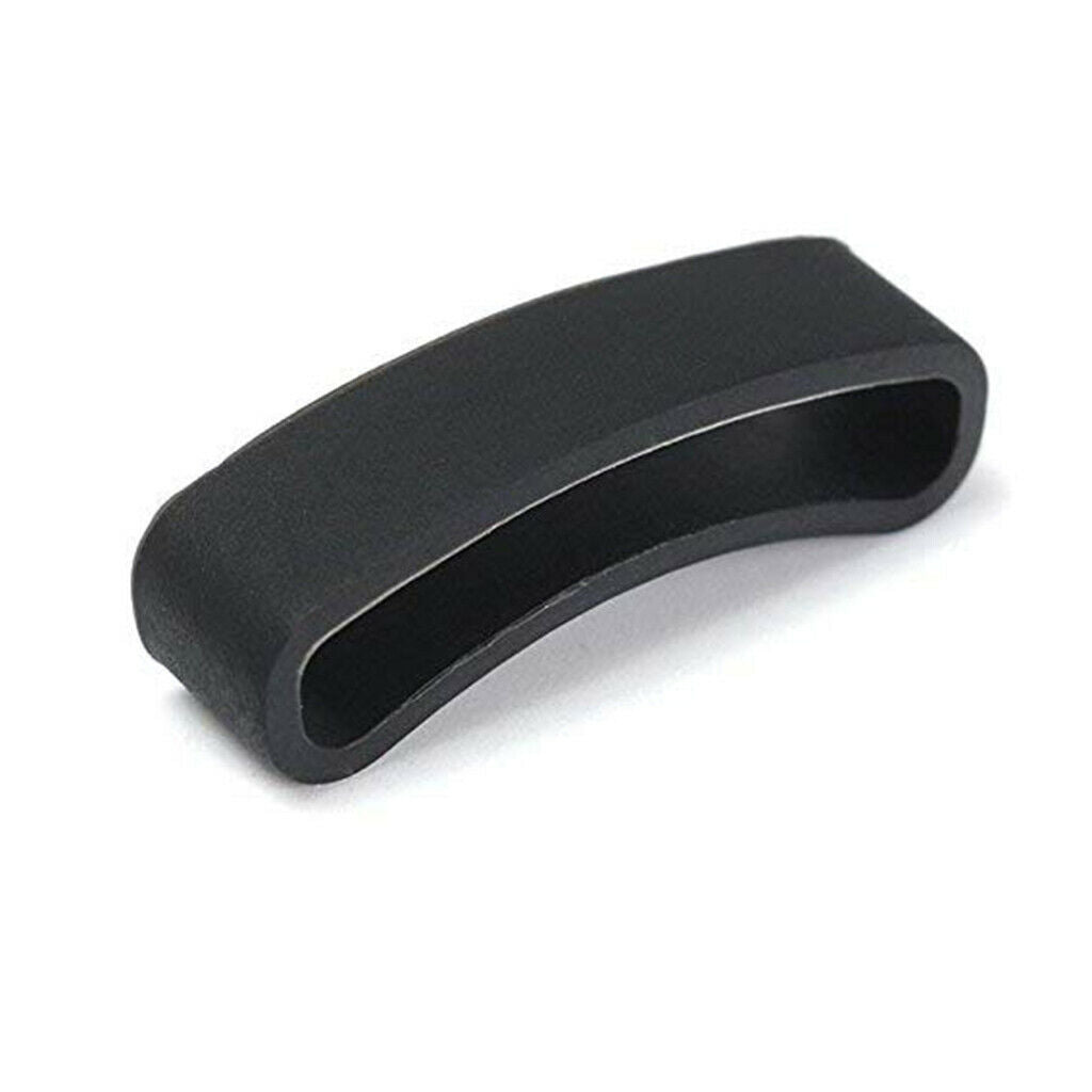 10pcs Fastener Ring for Sunnto Core Watch Strap Security Holder Keeper Black