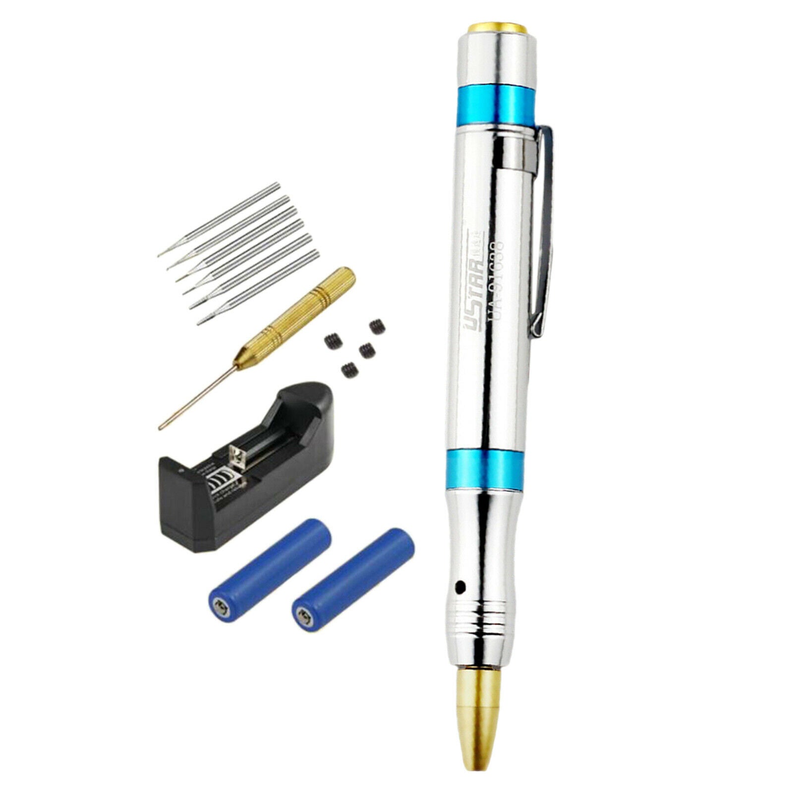Portable Modeling Tool Lightweight Electric Grinder Pen for Hobby Arts