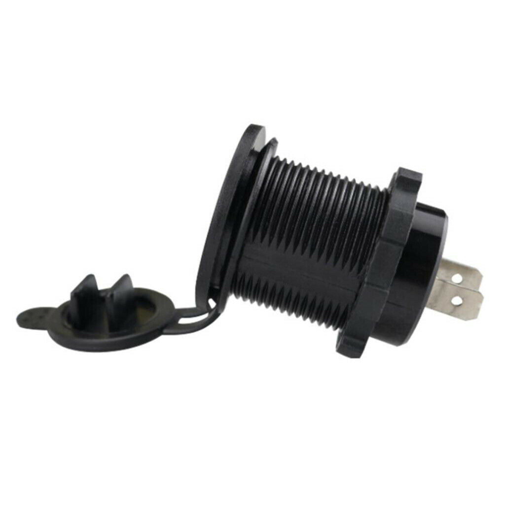 Fast Dual USB Socket Adapter Car Charger Motorcycle Scooter Power Supply