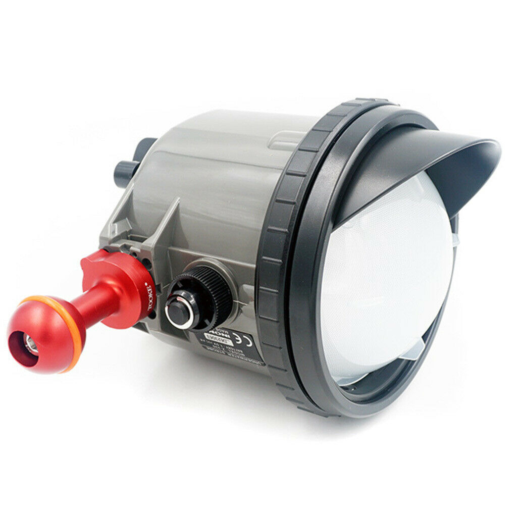 Diving Photograph Strobe Ball Joint Flashing Light Ball Head Adapter Red