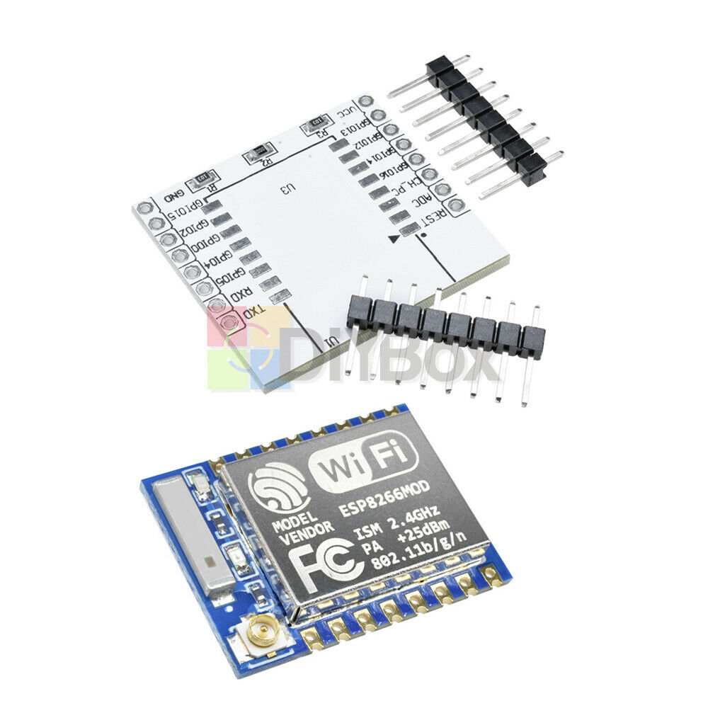 ESP8266 ESP-07 Remote Serial Port WIFI Module + IO Adapter Plate Expansion Board