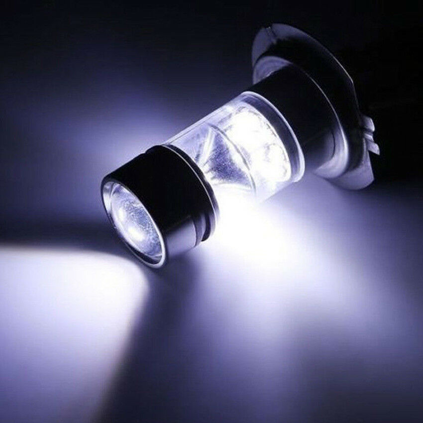 2Pcs Hi/Lo Beam LED Headlight Kit Headlight Fog Light  100W 8000K White Light
