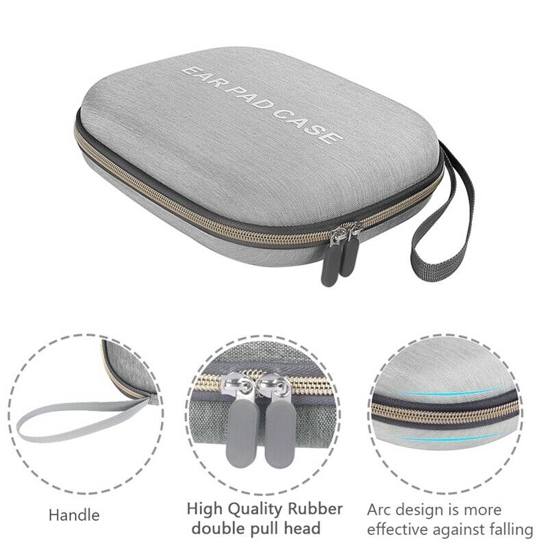 for Max Ear Pad Storage Bag Case Headphones Travel Carry Pouch Box HeadphoneE1H9