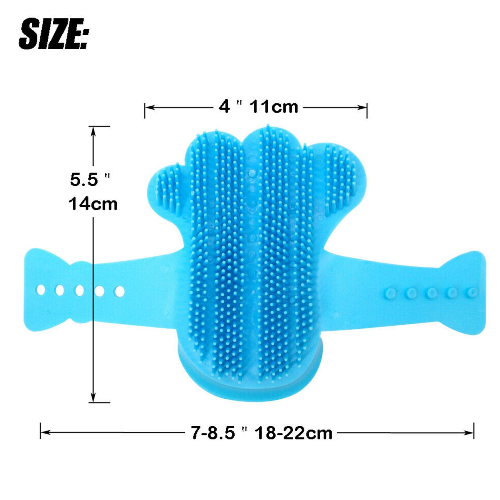 Pet Cat Dog Grooming Brush Cleaning Massage Comb Glove Tool for Small Large Dogs