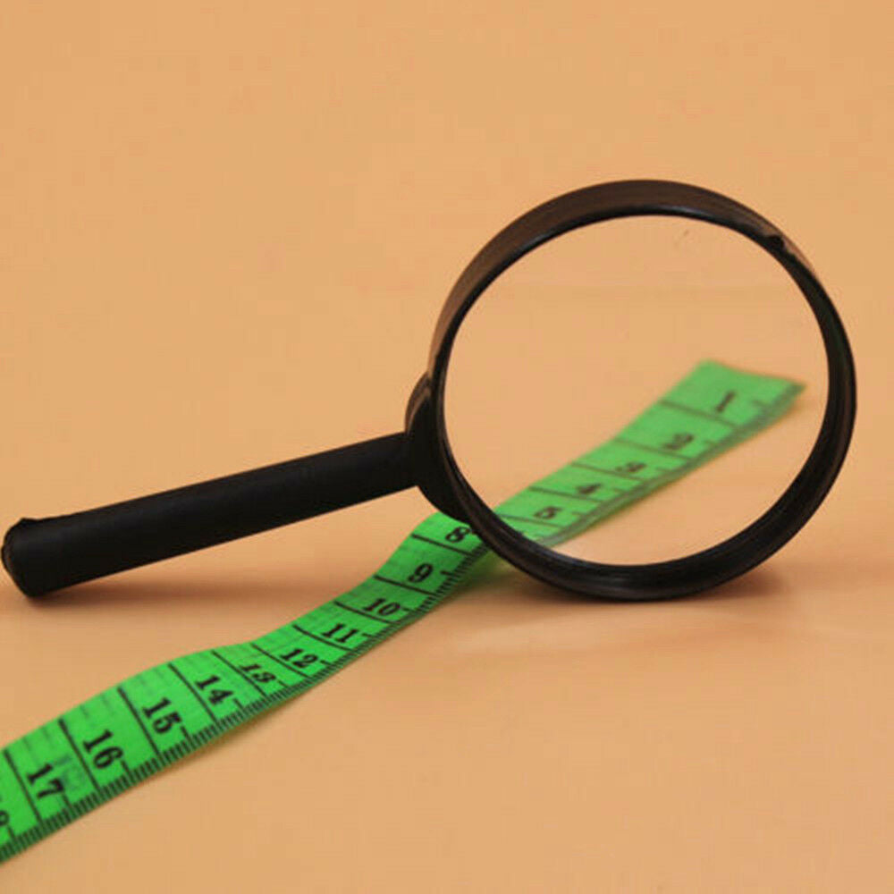 HOT Pro 5X 60mm Hand Held Reading Magnifying Glass Lens Jewelry Loupe Zoomer