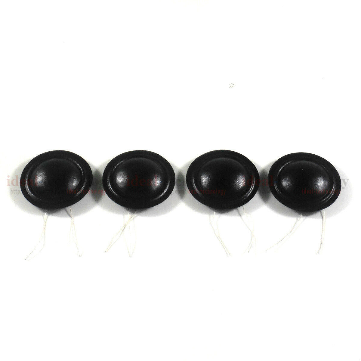 Lot/4pcs of 25.4mm 25.5mm (1 inch) Silk Diaphragm Dome Tweeters Voice Coil 4 Ohm