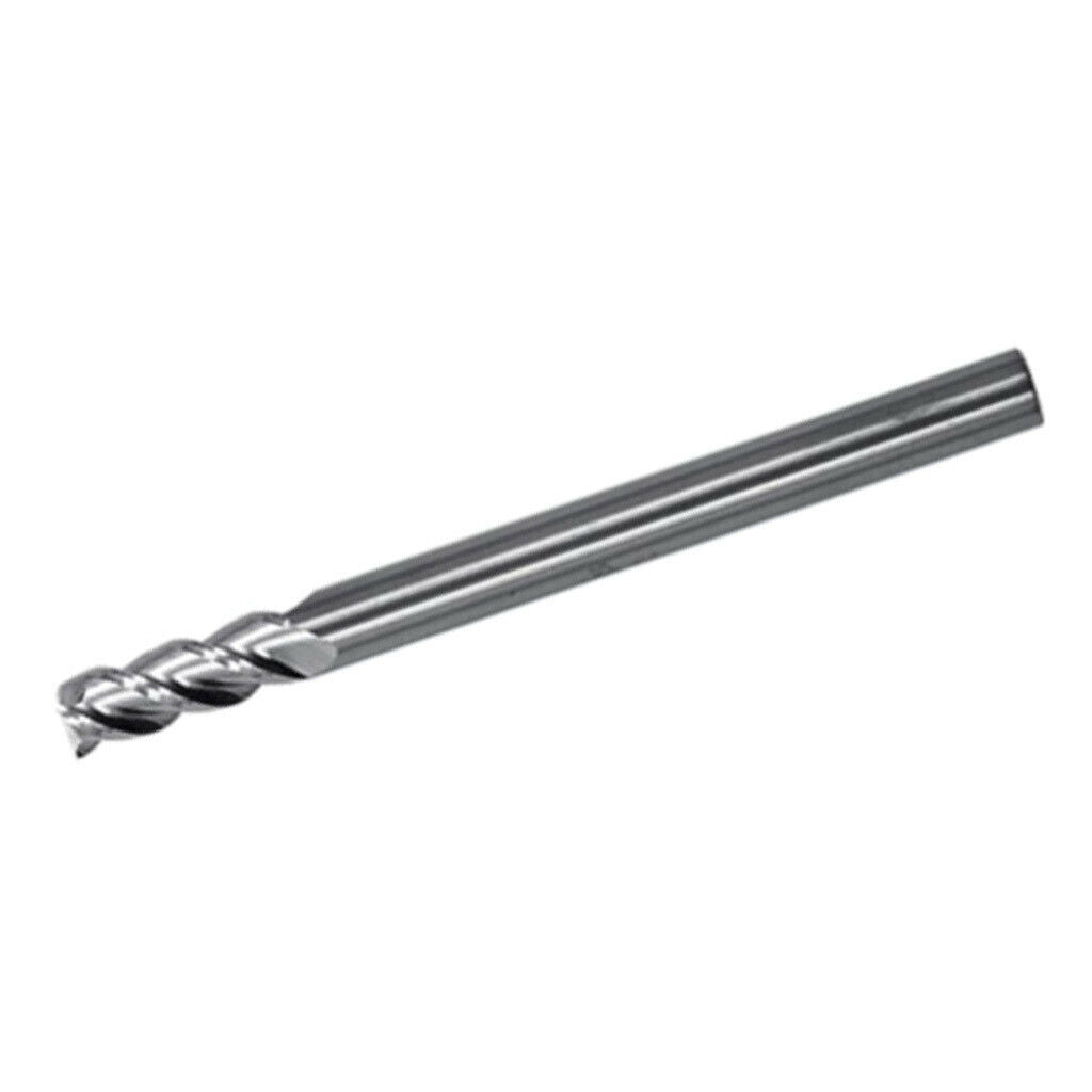 4x4Dx50mm Tungsten Steel Flat End 3 Flute HRC45 Mill CNC Milling Router