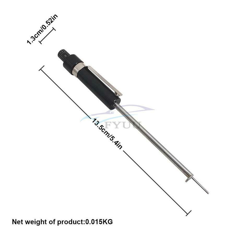 1PCS High Quality 13.5 x 1.3CM Black Car Brake Pad Tester Auto Accessories