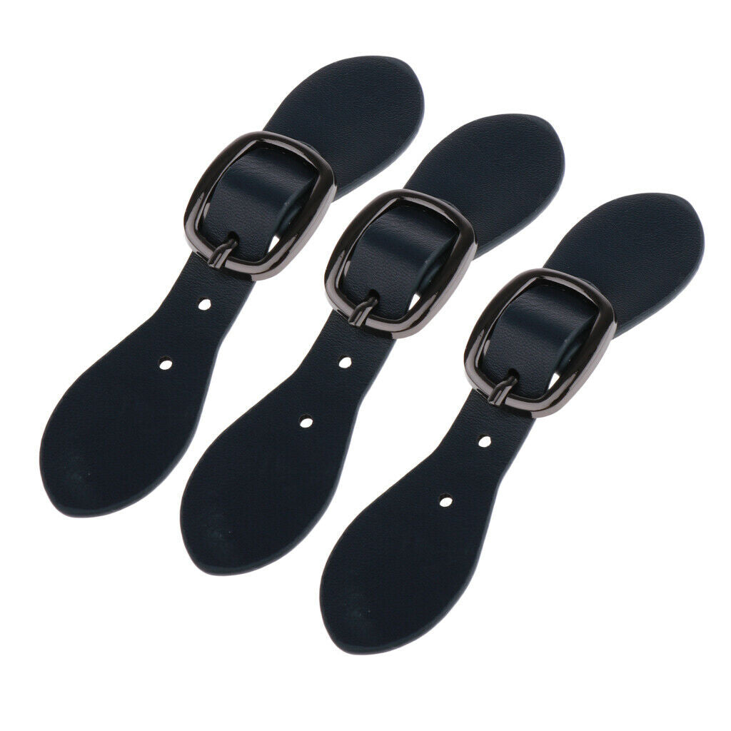 3Pcs/set Sew on PU Leather Pin Buckles Adjustable Bag Fasteners Sewing for Bag