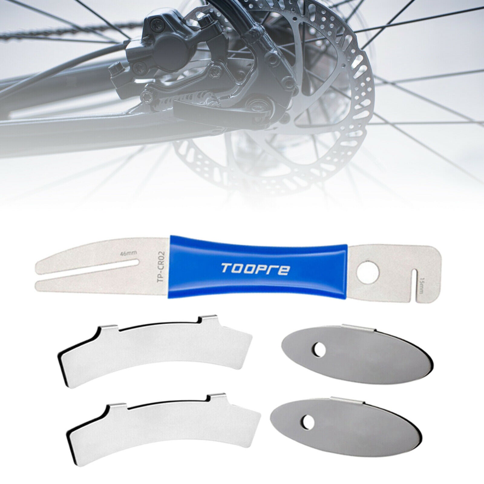 Bike rotor centering wrench tool flat correction wrench for everyone