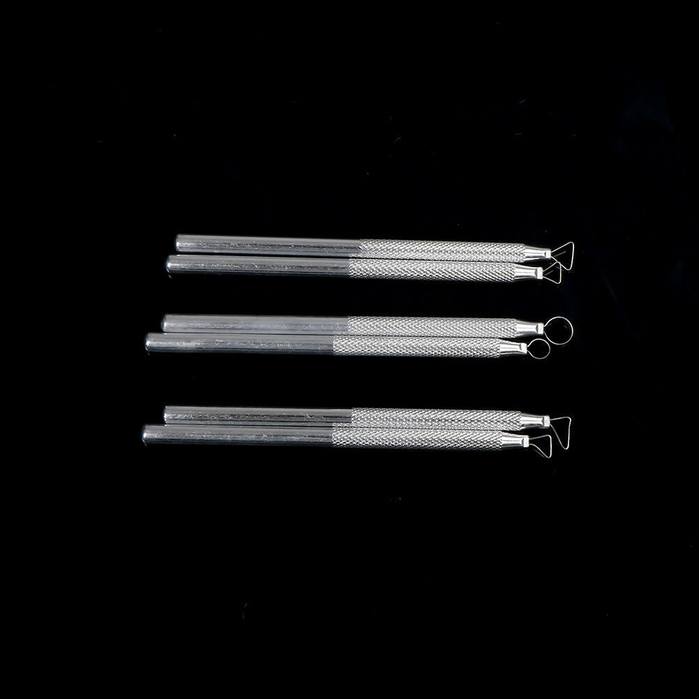 6x Clay Tools Pottery Sculpting Tools Sculpture Scraper Craft Modelling To.l8