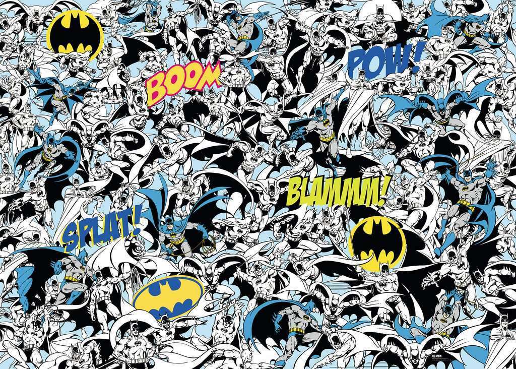 16513 Ravensburger Challenge - Batman Jigsaw Puzzle 1000pc Super Hero Age 12yrs+