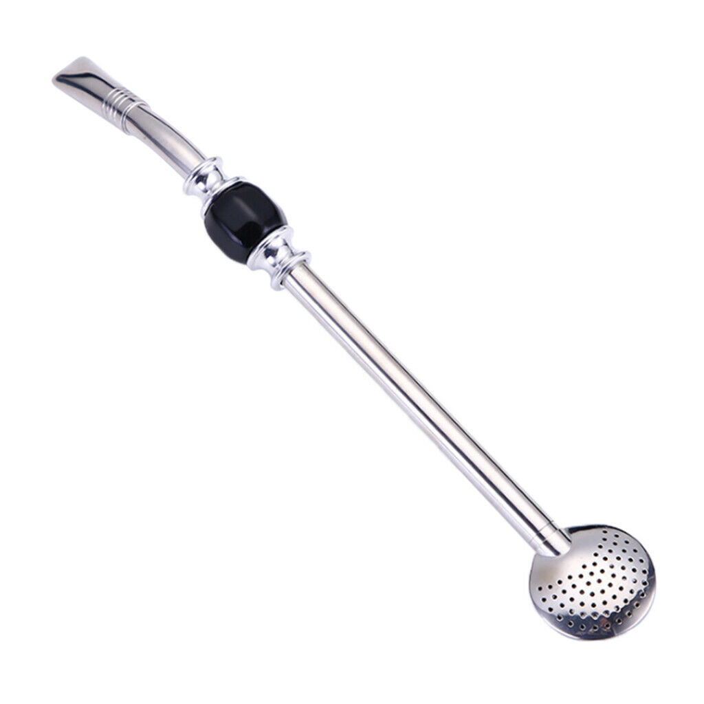 Stainless Steel Spoon Bombillas Yerba Mate Straw Drinking Spoon