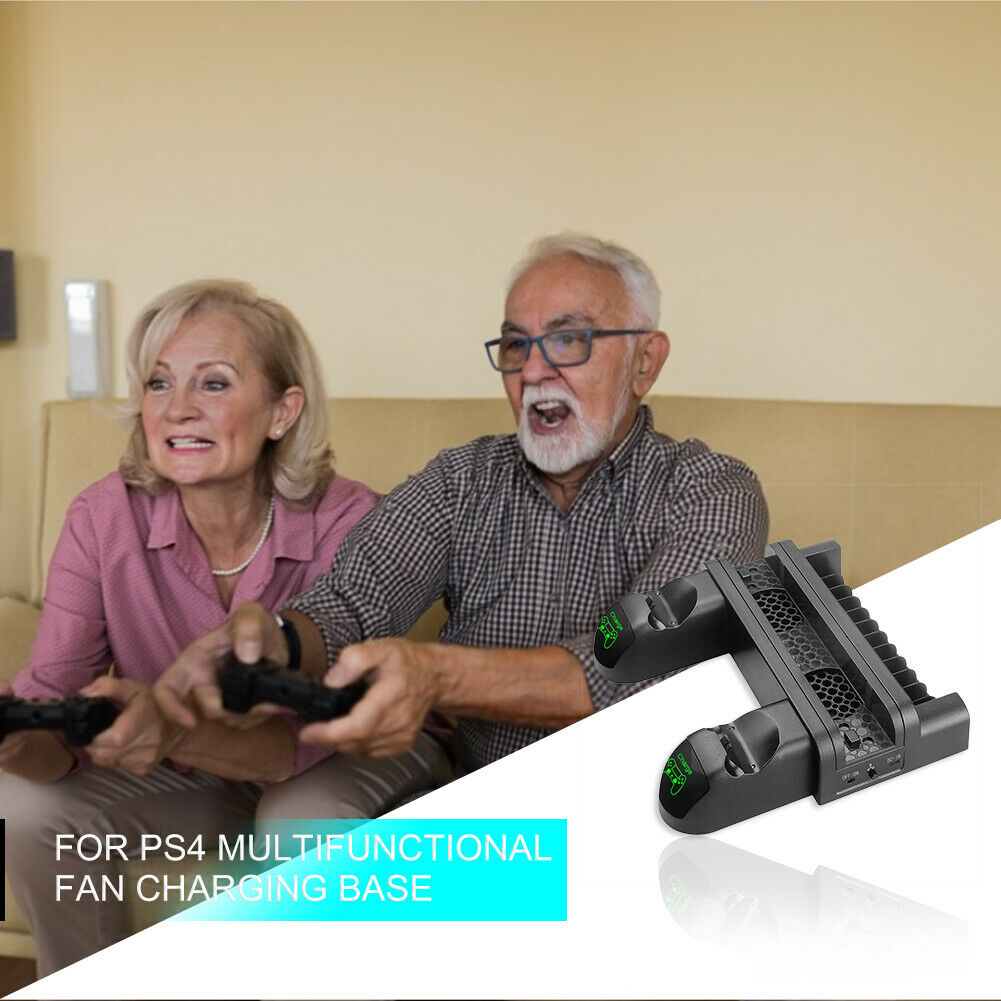 Fan For PS4/Pro Game Accessories Play Station 4 Host Cooling Fan & Charging Dock