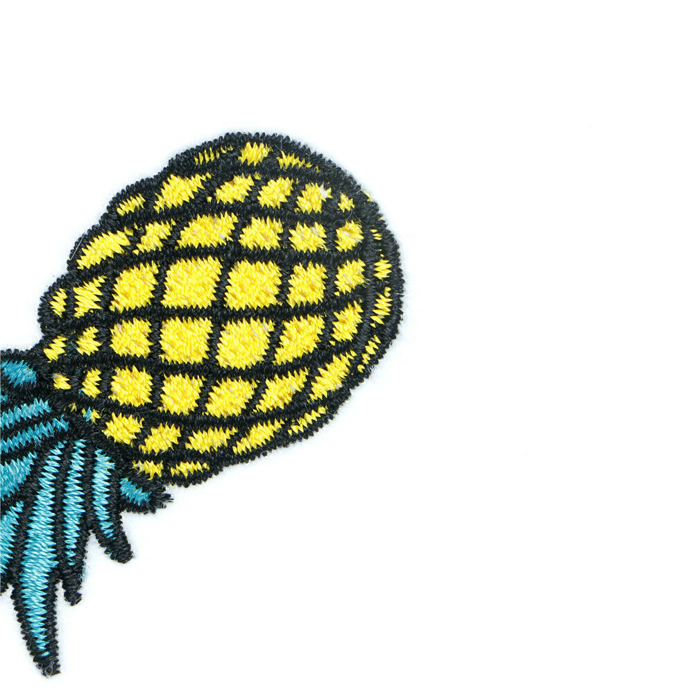 pine  embroidered iron on/sew patches LJ badge bag fabric applique Y1