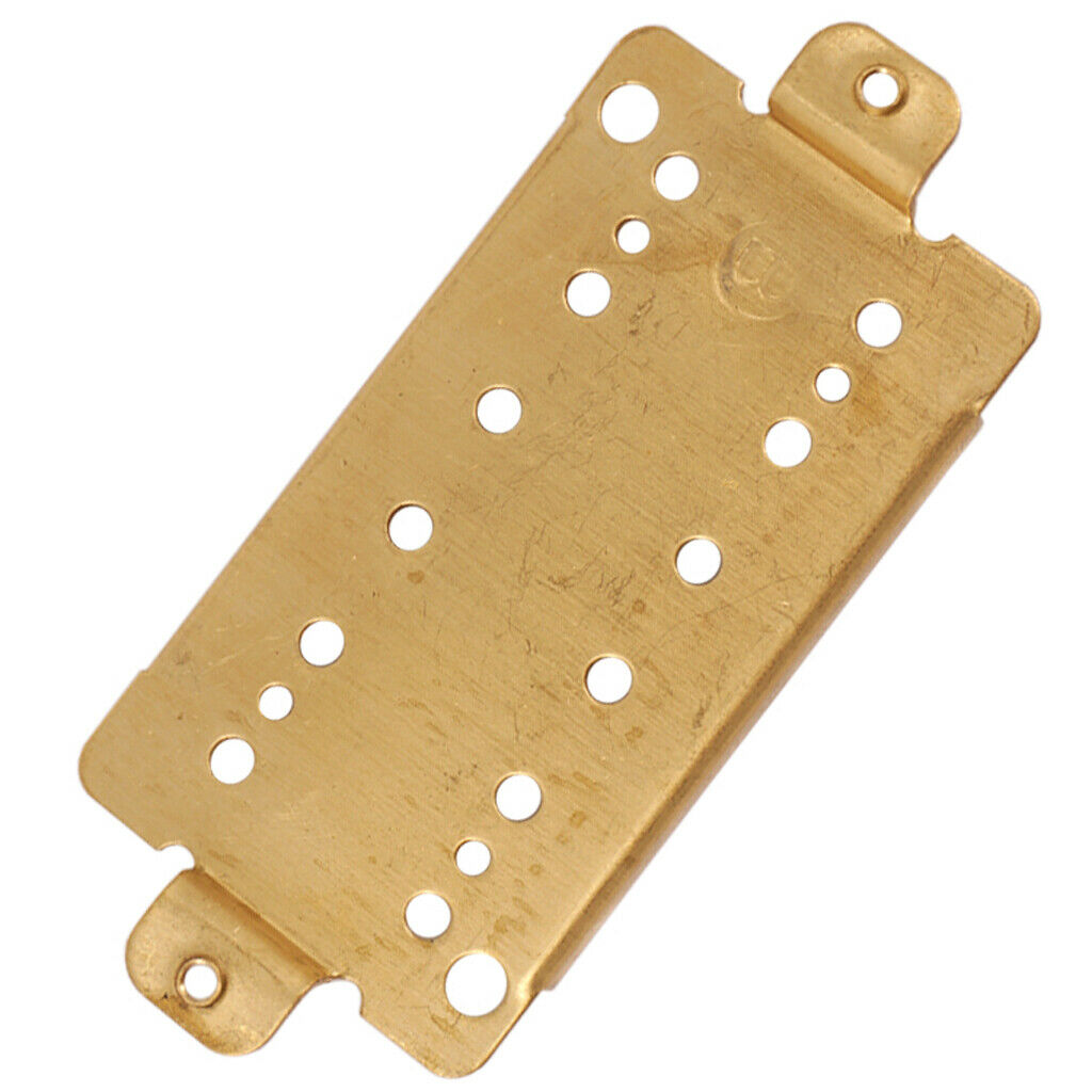 2pcs/Pack 50mm Pole Spacings Guitar  Pickup Baseplate N&B Brass